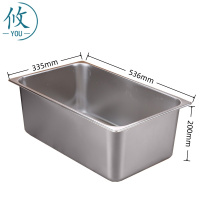 攸 不锈钢份数盆 536*335*200mm 个