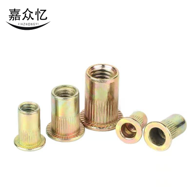 嘉众忆 彩锌拉铆螺母 JZY-M8 /个