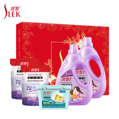 舒蕾(SLEK)秋硕 家清五件套4240g 洗衣液+洗衣凝珠