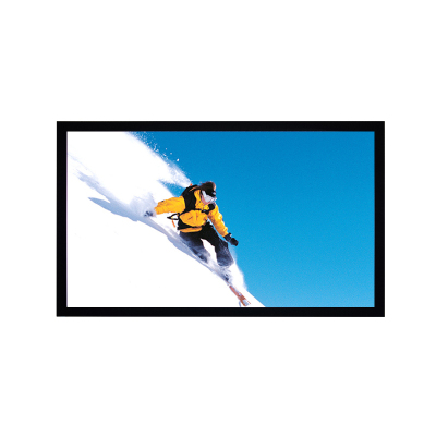 经科JK正背双投小边框中边框平面画框幕软幕投影机投影仪幕布92寸16:9