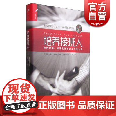 培养接班人--如何挖掘、培养并留任企业精英人才(DDI睿智HR书架)企业高管 人力资源行政管理 上海远东 世纪出版