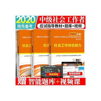 正版新书]2020年度全国社会工作者职业水平考试应试指导:中级全