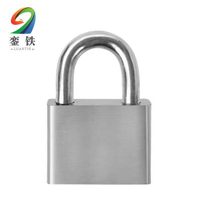 銮铁304不锈钢挂锁50短梁(通开)把