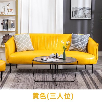 北欧轻奢单人皮沙发工业风设计师卧室客厅阳台洽谈现代休闲老虎椅