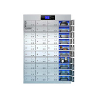 豪利特不锈钢员工食堂消毒碗柜餐厅紫外线高温餐具柜多格饭盒储物柜40门餐盘柜 紫外线消毒高温热风循环