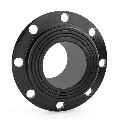 中锦科技 PE法兰国标PE承插法兰 PE63承插法兰头+防腐铁法兰+垫片 套