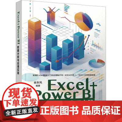 Excel+Power BI数据分析与应用实践 翁东风 9787302683278 清华大学出版社