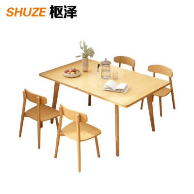 枢泽 饭桌 一桌四椅 套