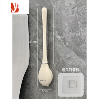 三维工匠马桶刷家用卫生间缝隙清理无死角壁挂刷子厕所硅胶清洁刷2023新款