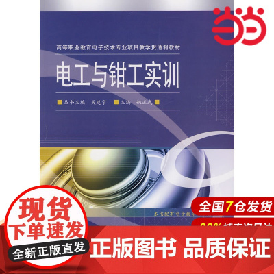电工与钳工实训 姚正武 电子工业出版社 正版书籍