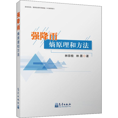 醉染图书强降雨熵原理和方法9787502966522