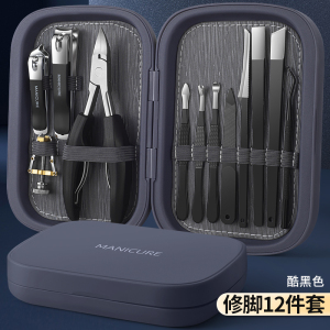 德国甲沟专用指甲剪刀套装修脚鹰嘴指甲钳剪脚趾甲炎专用工具8138