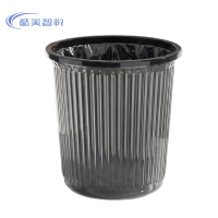 酷美智悦 黑色垃圾桶28*25cm KM-BH859 个