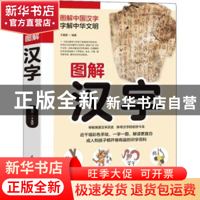正版 图解汉字 于童蒙 江苏凤凰科学技术出版社 9787553785592 书