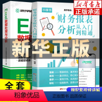 [正版]财务分析处理全2册 财务报表分析从入门到精通+Excel数据处理与分析 财务报表分析办公软件入门到精通高效办公