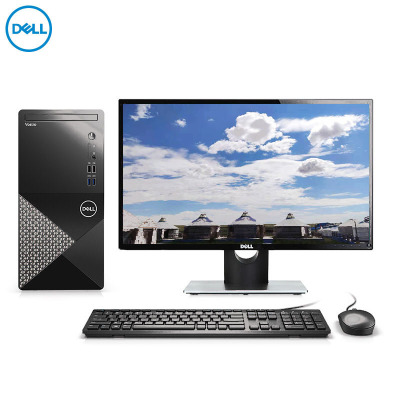 戴尔（DELL）新品成就Vostro3890商用台式电脑27英寸屏定制（Inteli5-114008GB1TB+256GB2GB独显Win10网络同传）