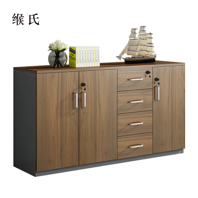缑氏办公室矮柜储物柜文件柜3门4抽屉