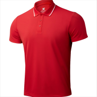 特步短袖POLO衫(中性)977229028008B