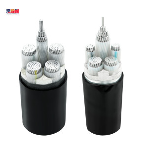 常顺鑫 低压铝芯电缆ZC-YJLV4×120+1×70 米