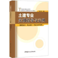 音像土建专业实训指导与示例:课程设计 设计 写作徐占发