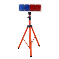 艾伯德 BZ063 12W、6V、常亮5h、3500k、LED 支架式警示标志灯 (计价单位:盏) 红蓝色