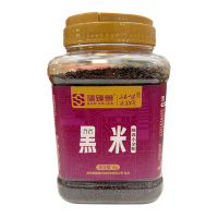 蒲臻善黑米甄选小杂粮颗粒饱满干净无杂罐装1kg