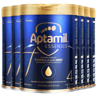 [6罐装]Aptamil香港原装进口爱他美奇迹蓝罐4段3岁以上HMO婴幼儿配方奶粉900g
