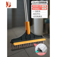 三维工匠卫生间地板刷地缝刷子瓷砖浴室洗墙刮水地刷长柄硬毛厕所清洁刷