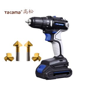 高松takama锂电可调电动倒棱器 4.0A两电一充(工业级)/台 深蓝色