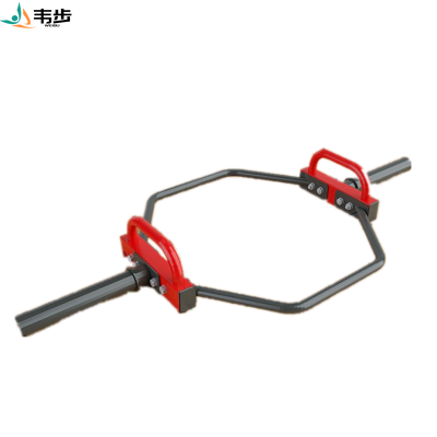 韦步WB30环形硬拉杆六角杠铃杆六边环形杠铃架奥杆深蹲硬拉器材