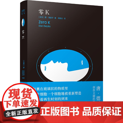 零K(如果生命的尽头我们不会死,那活着还有什么意义?美国文坛巨擘唐·德里罗 著,靖振忠 译 译林出版社 正版书籍