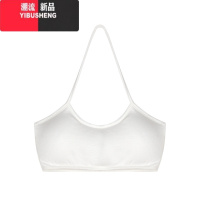 YIBUSHENG纯欲风白色微透短袖T恤女季设计感小众性感甜辣妹修身短款上衣