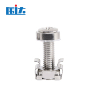 围达 机柜螺丝套装 M5*25不锈钢 包