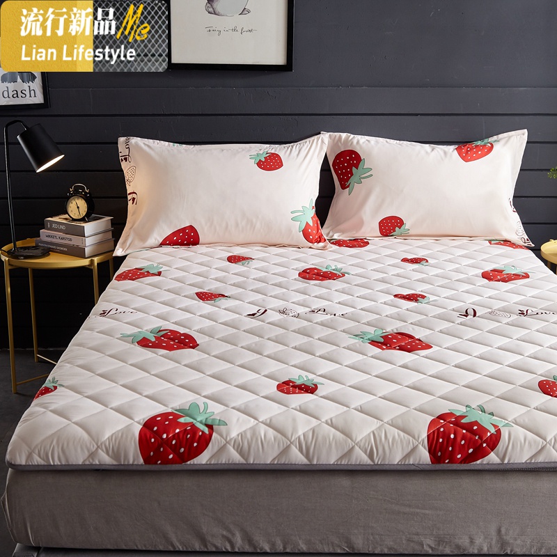 榻榻米海绵床垫子软垫被褥1.5m1.8床1.2学生宿舍单双人冬加厚保暖 三维工匠