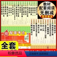 [人教版 31册]七八九年级上下册初中名著全套 [正版]朝花夕拾 鲁迅原著书籍人教版无删减赠考点 世界名著七年级上册7初