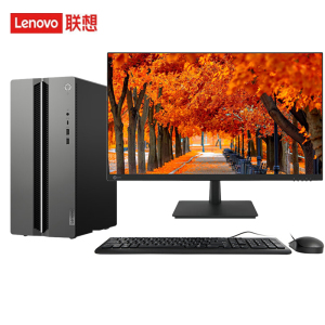 联想(Lenovo)GeekPro设计师游戏台式电脑整机(酷睿14代i7-14700F RTX4060Ti 8G 16G 1TB SSD Win11)配27英寸显示器