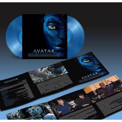 正版Avatar阿凡达电影原声OST2LP蓝色彩胶黑胶唱片