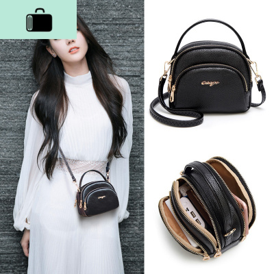 夏天小包包女2020网红新款迷你软皮手机包简约百搭手提单肩斜挎包NEW LAKE女斜挎包