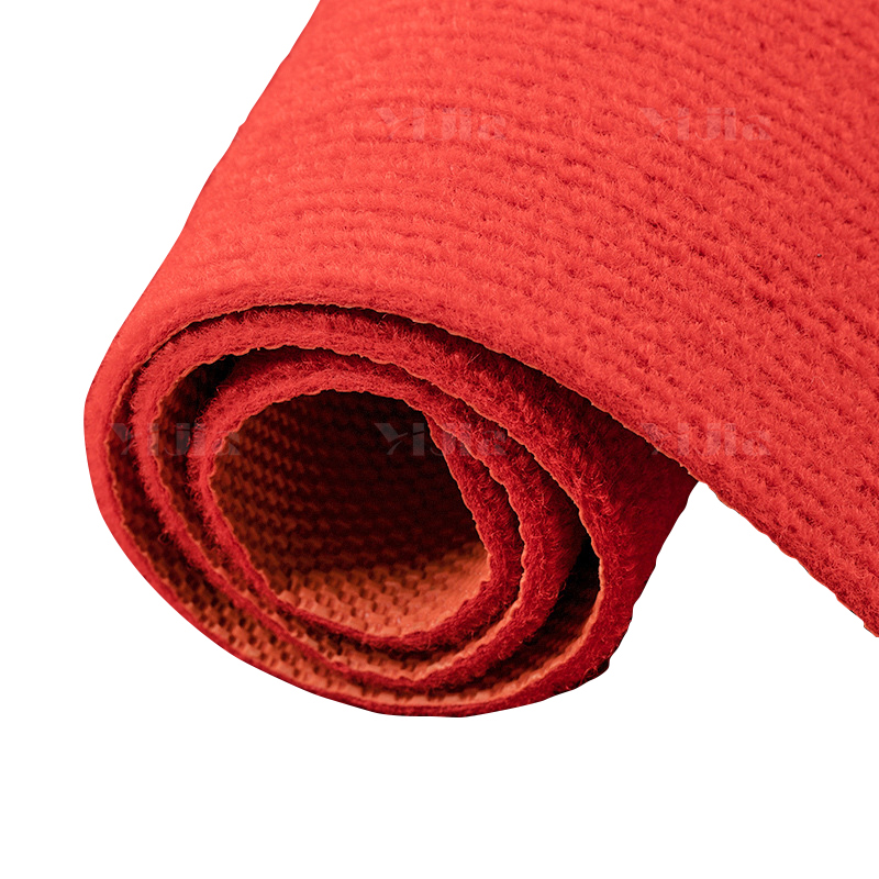 翌嘉YJ40802114 商用办公室地毯可裁剪耐脏地垫 红色