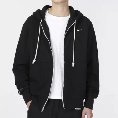 NIKE耐克连帽卫衣运动休闲舒适针织男装夹克DQ5817-010 D