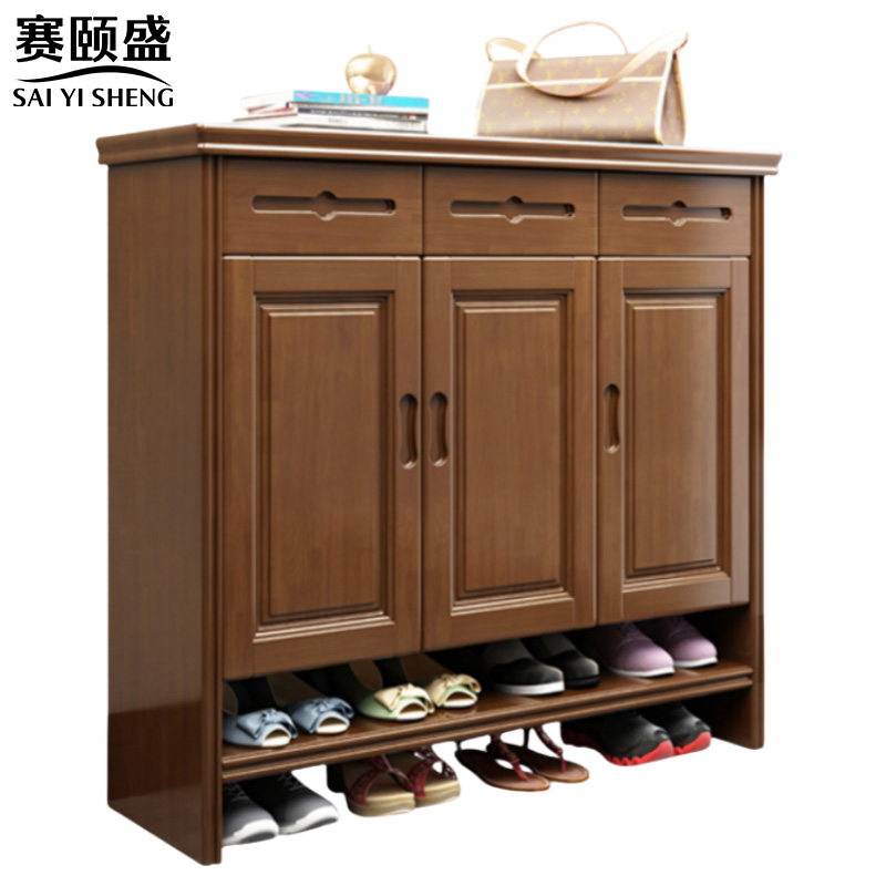 赛颐盛 实木鞋柜 1200*380*1100mm 个
