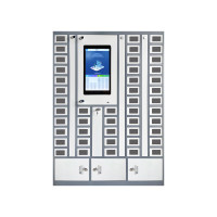 铂联安全(BOLIANANQUAN) 手机存管检测柜46门 白色 HG46