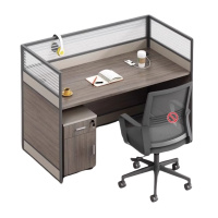 悦兴诚办公桌含柜120*60*110cm套