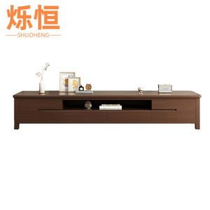 烁恒实木电视柜