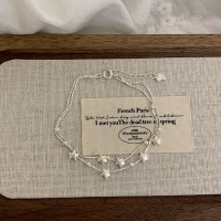 纯银五角星双层手饰ins小众设计适合夏天的手链女款2025新款送女朋友老婆情人节七夕生日礼物