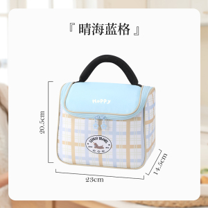 饭盒袋保温手提袋子便当包上班族通勤小学生带饭加厚铝箔饭包1085