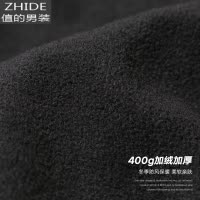 SUNTEK拼接假两件宽松卫衣男士外套2020新款韩版潮流日系加绒秋装上衣男卫衣
