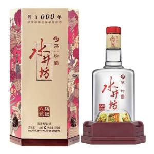 水井坊臻酿八号 52度500ml单瓶装 浓香型白酒 礼赠佳品 新老版本年份随机