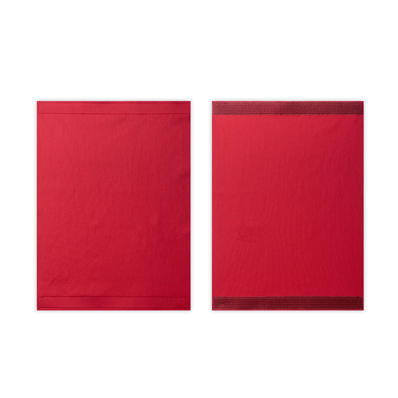 采馨 红色头枕片 头枕巾靠头巾头枕盖布系列 可定制 /块