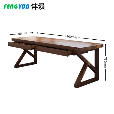 沣涢 家用写字桌 办公桌 1.2m 张